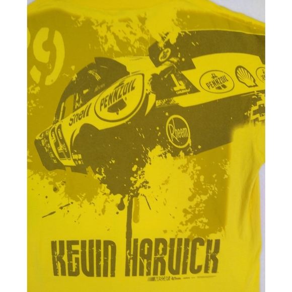 Vintage Chase Authentics Nascar Kevin Harvick Graphic T Shirt 2X - Picture 5 of 8